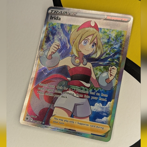 PACK TO SLEEVE Full Art Trainer Irida New Condition - Picture 2 of 4